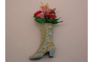 Stiefel mit Blumen