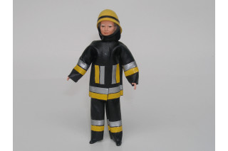 Puppe - Feuerwehrmann-dunkel