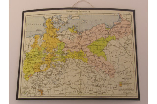 Historische Landkarte Preußen