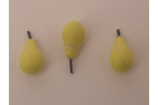 Birne 3 Stück (gelb)