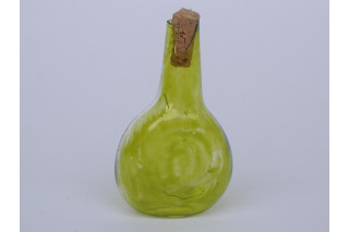 Weinflasche hellgrün (Boxbeutel)