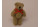 Teddy mit roter Schleife braun