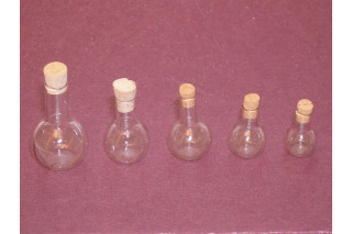 4x Gewürzglas/Glas Maßstab 1:12 Miniatur f.d Puppenstube #02# Korken,l eer 